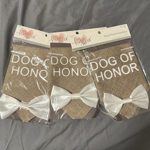 Dog of honor bandanas